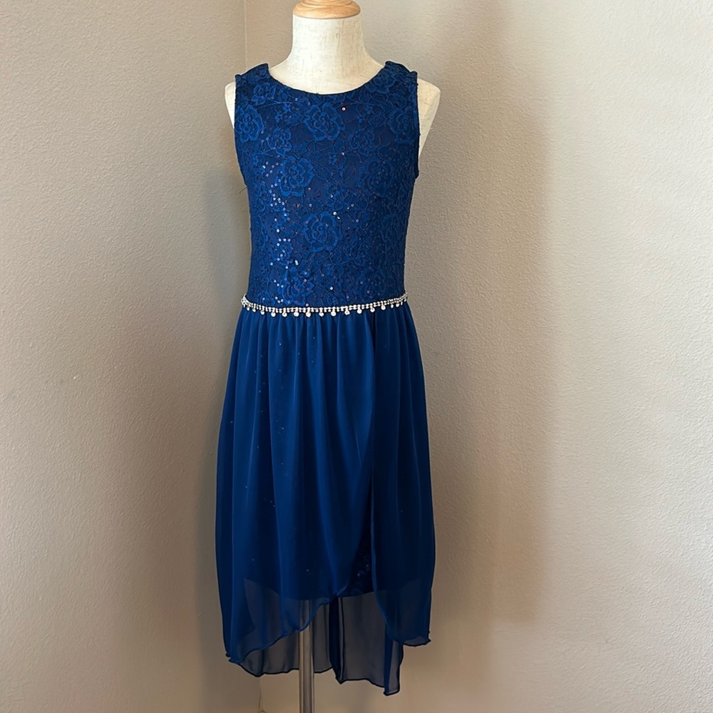 BCX Girl Navy Dress - 8